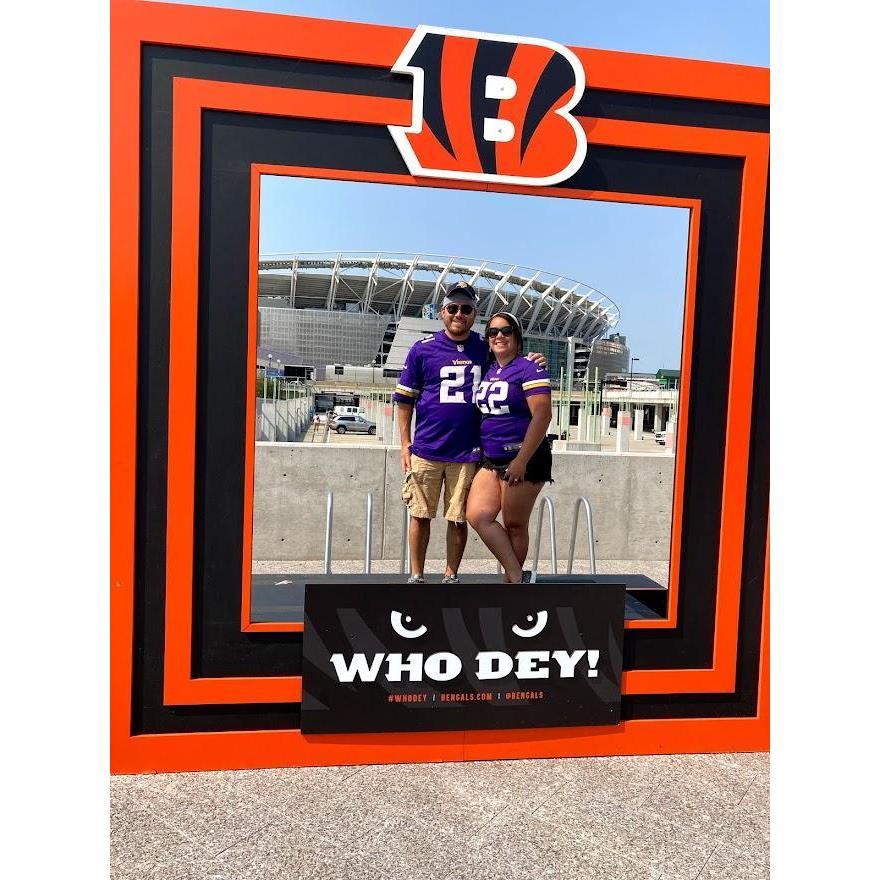 Our first Bengals game September 2021