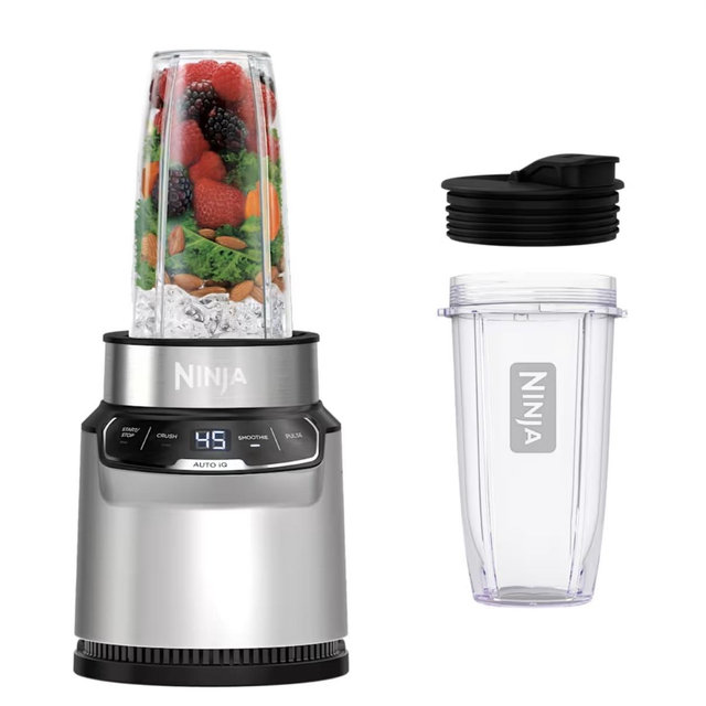 Ninja Auto IQ Nutri Blender Pro Bundle with Cups
