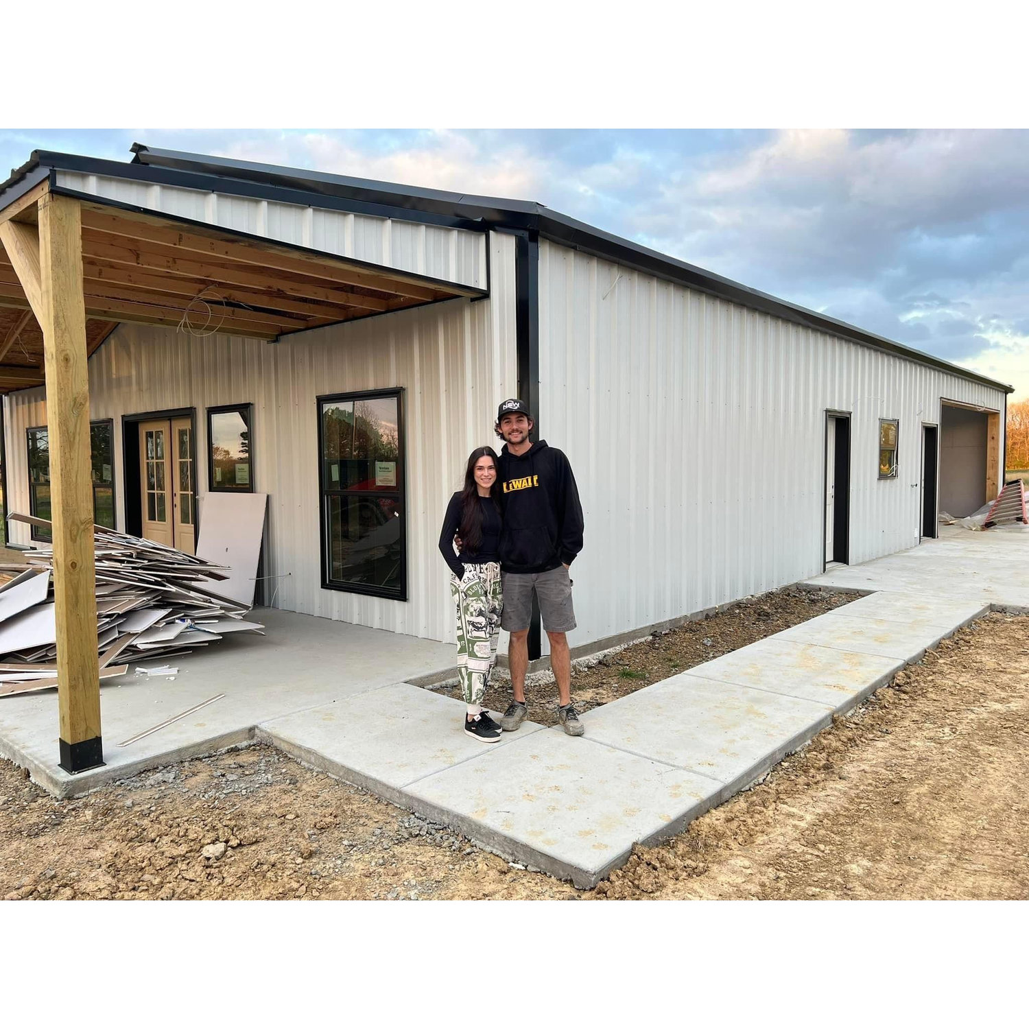 Building our first home together