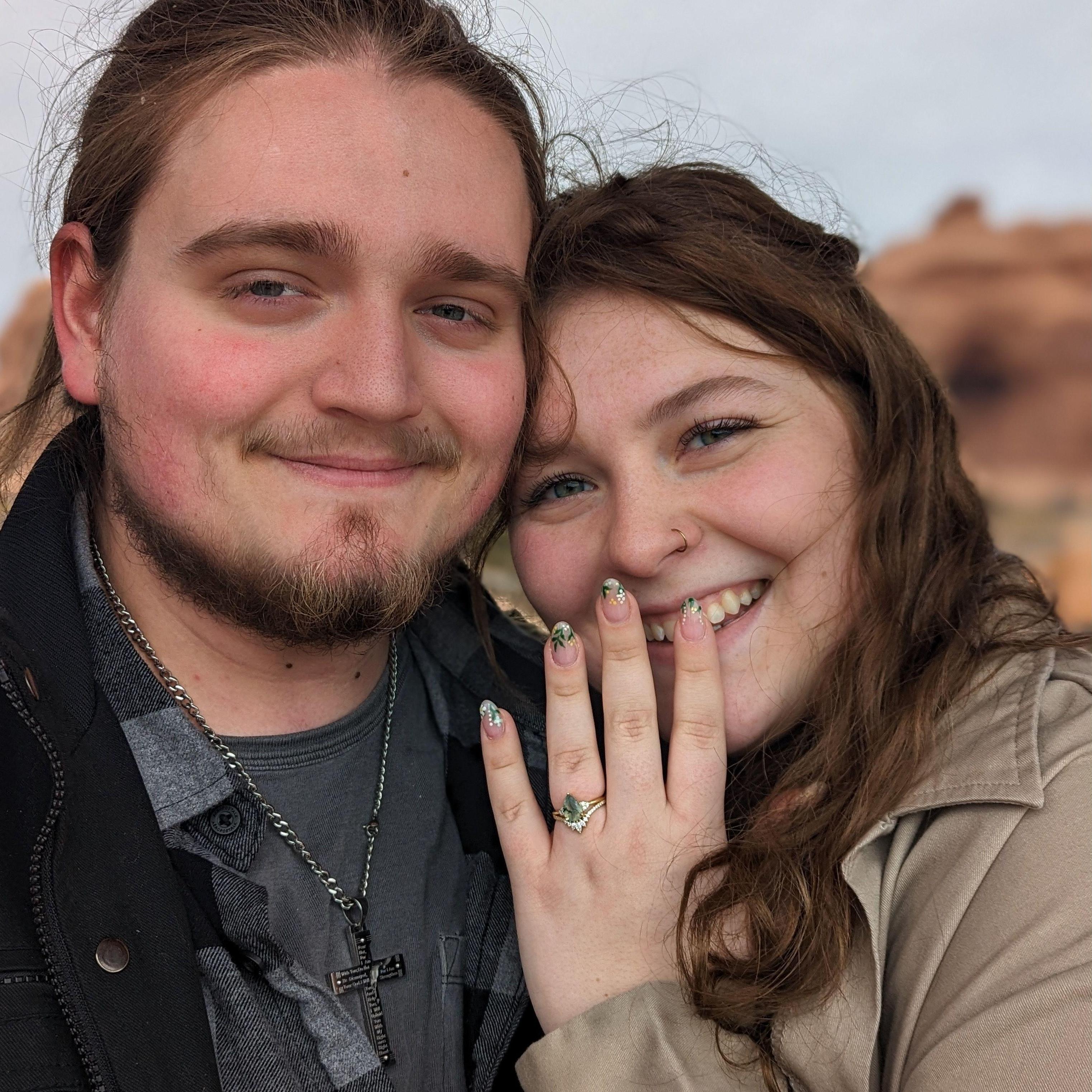 We're engaged!