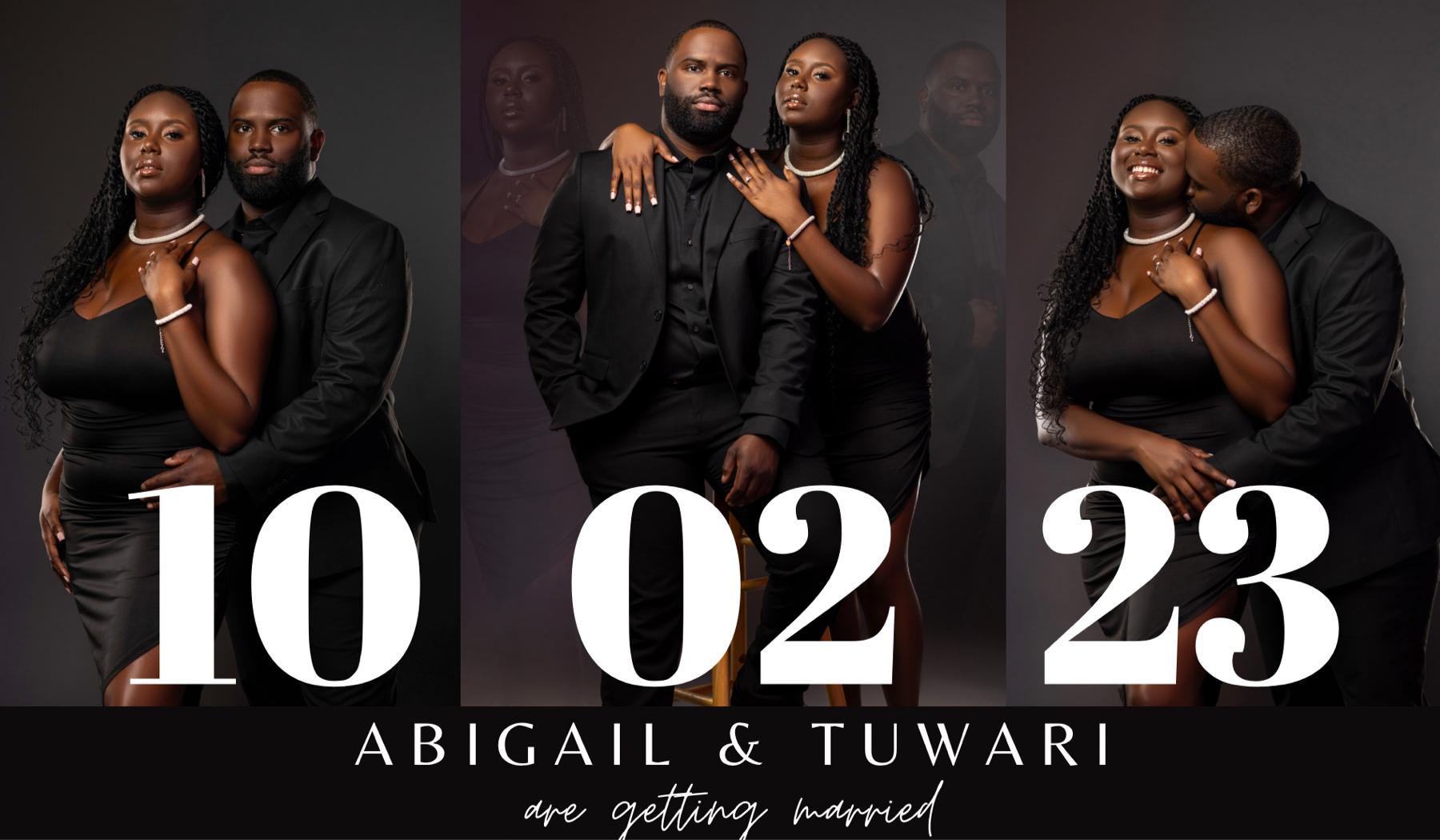 The Wedding Website of Abigail Figueroa and Tuwari Gentles