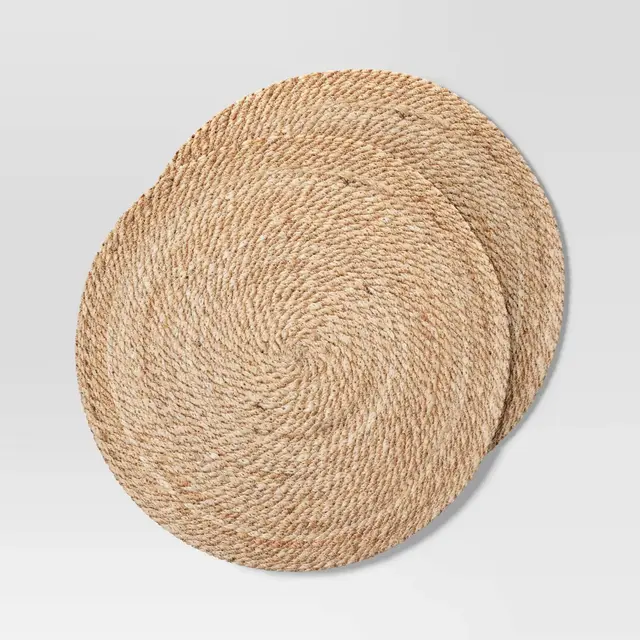 2pk Jute Charger -Threshold™
