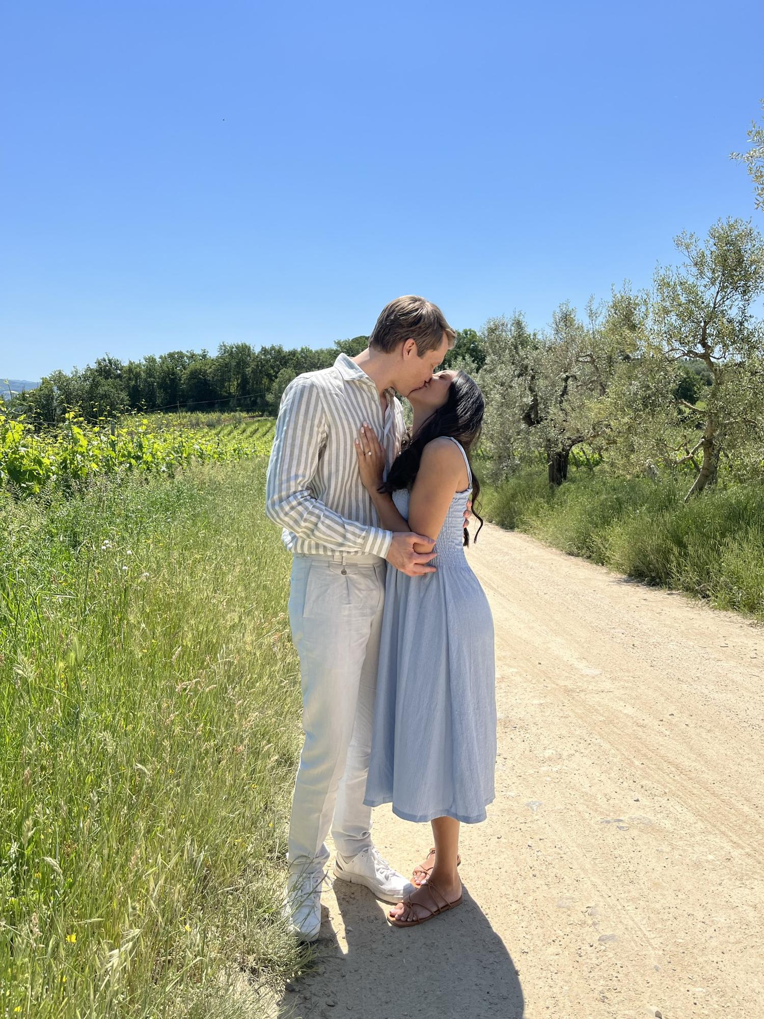 Right after Jake proposed!