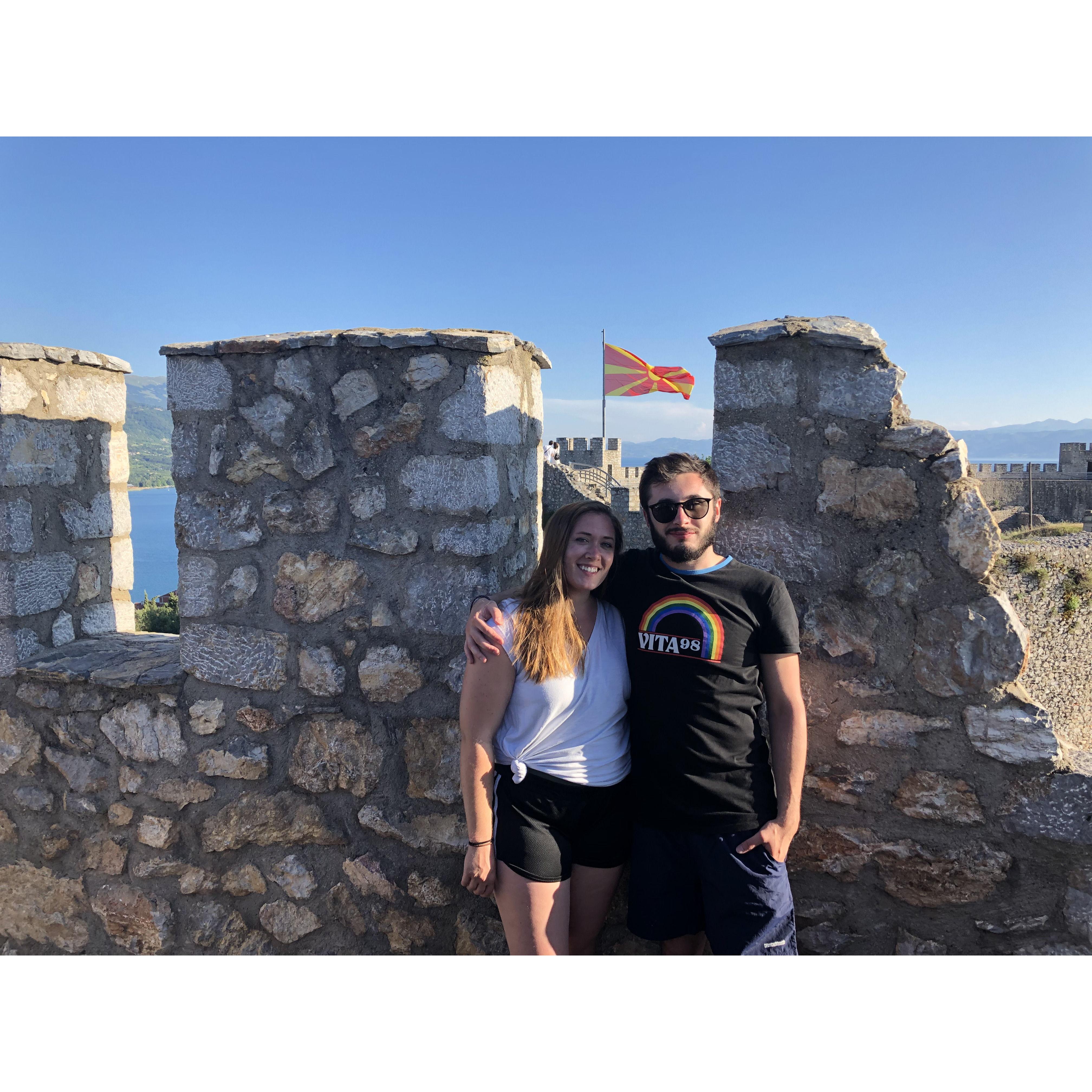Ohrid Macedonia, June 2019. Our first weekend trip together!