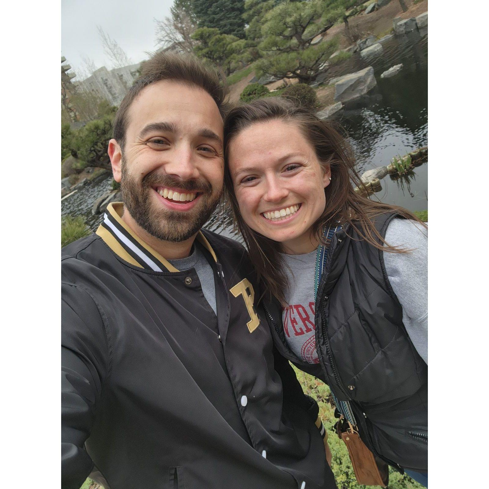 Our very first date!