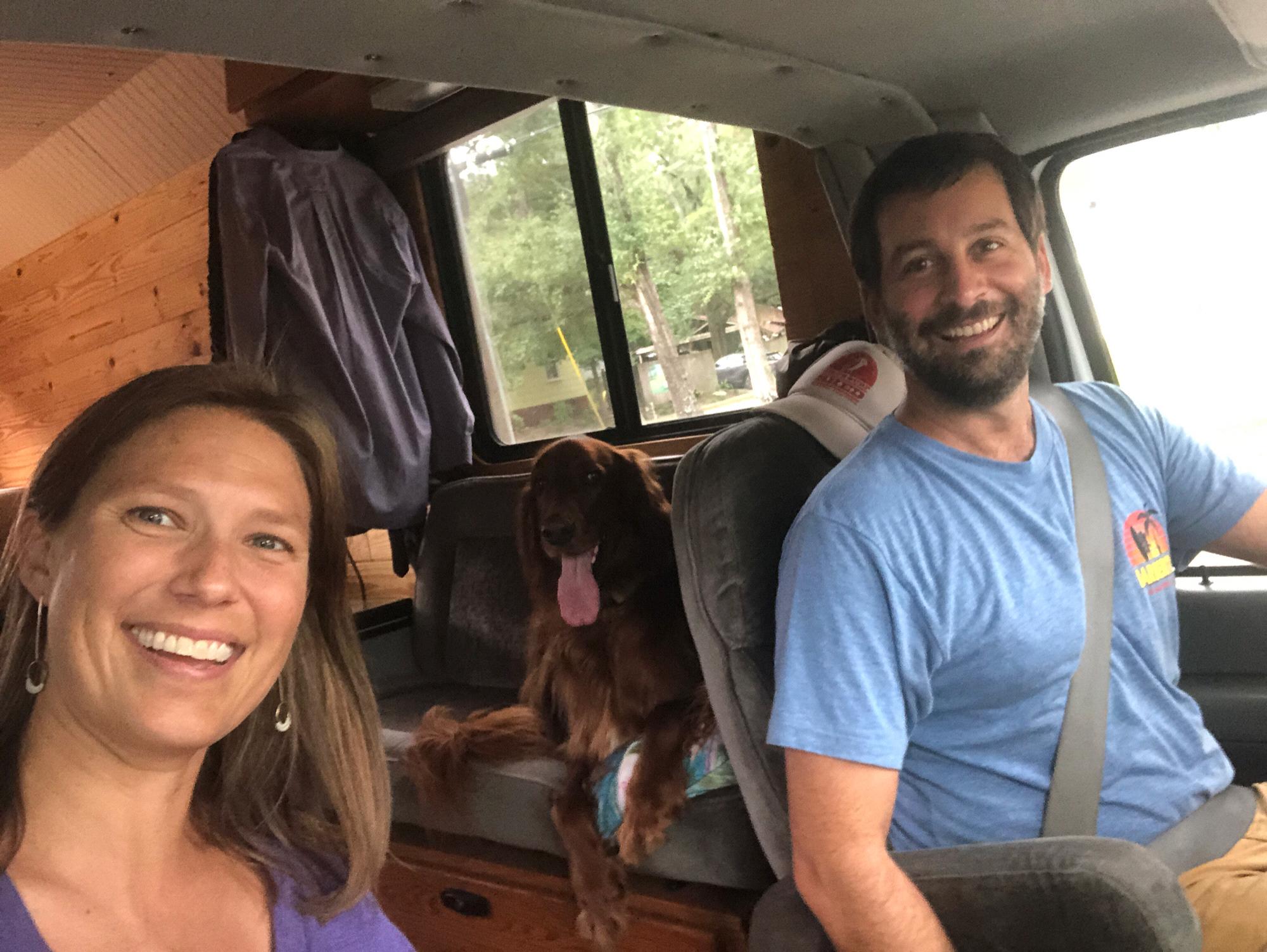 Loving our campervan trip!