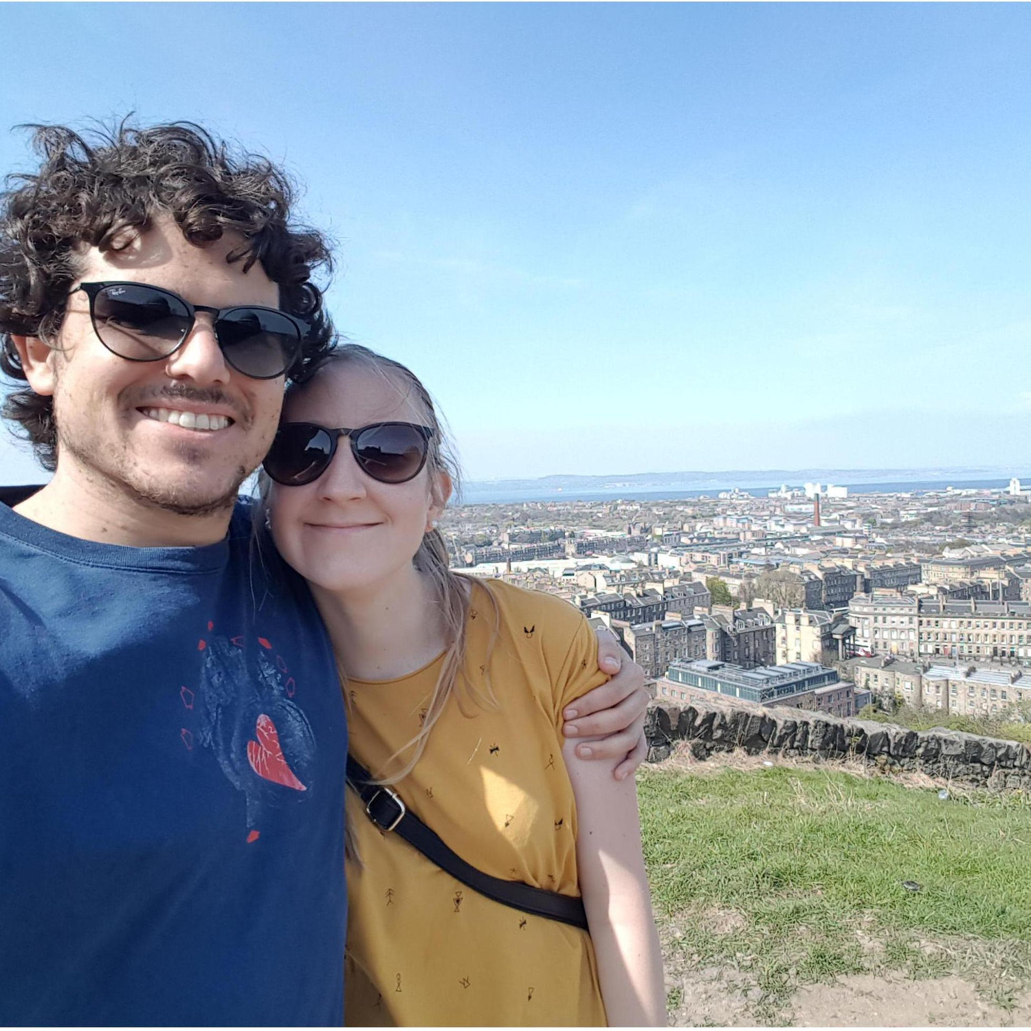 Visiting Edinburgh in our first road trip