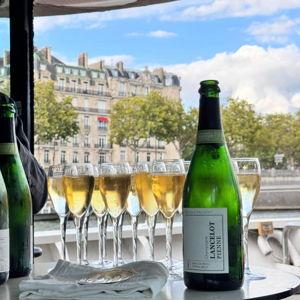 Champagne Tasting River Cruise on the Seine in Paris with Lunch
