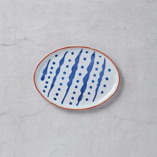 Vandvid Line Design Oval Salad Plate