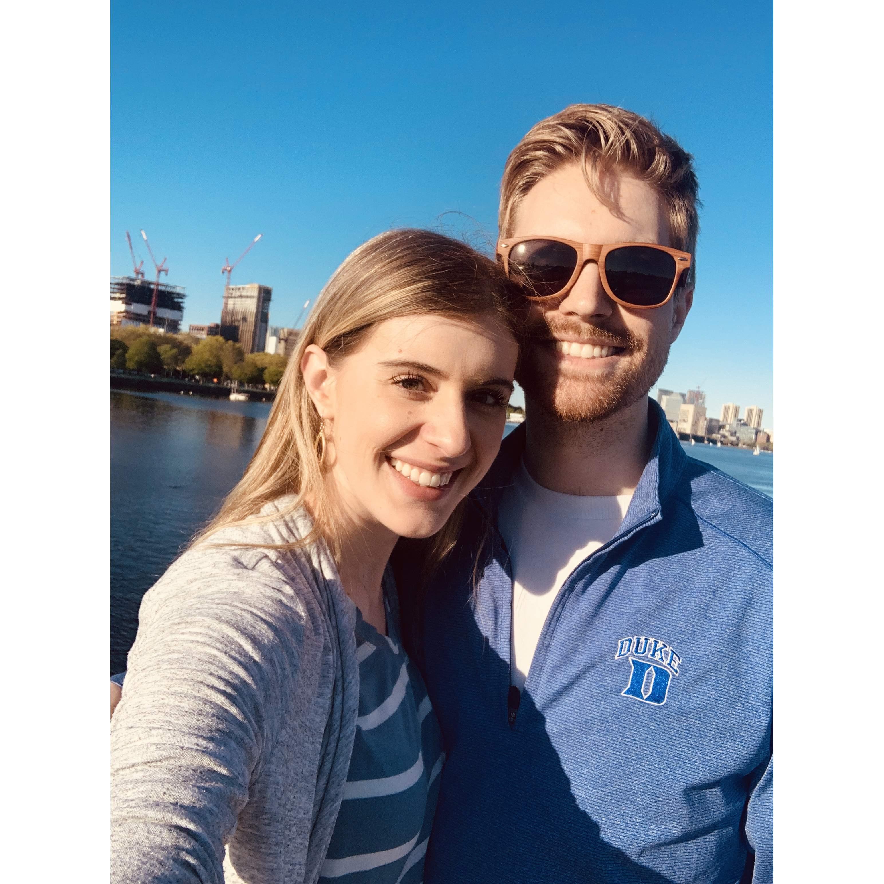 Sunny spring day on the Charles River
2019