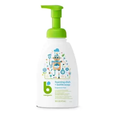 Babyganics® 16 oz. Fragrance-Free Foaming Dish & Bottle Soap