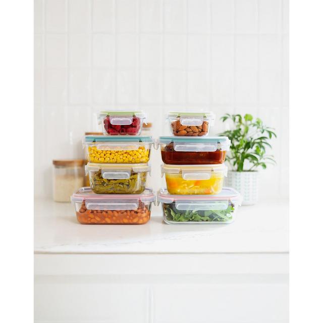 Sedona 16-Piece Glass Food Storage Container Set