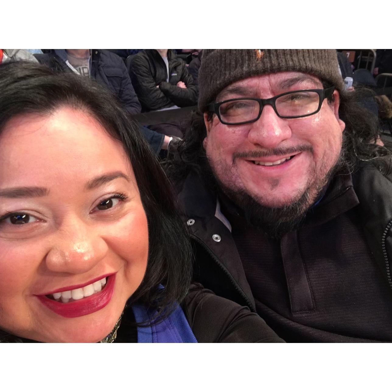 Our First NYC Madison Square Garden Game