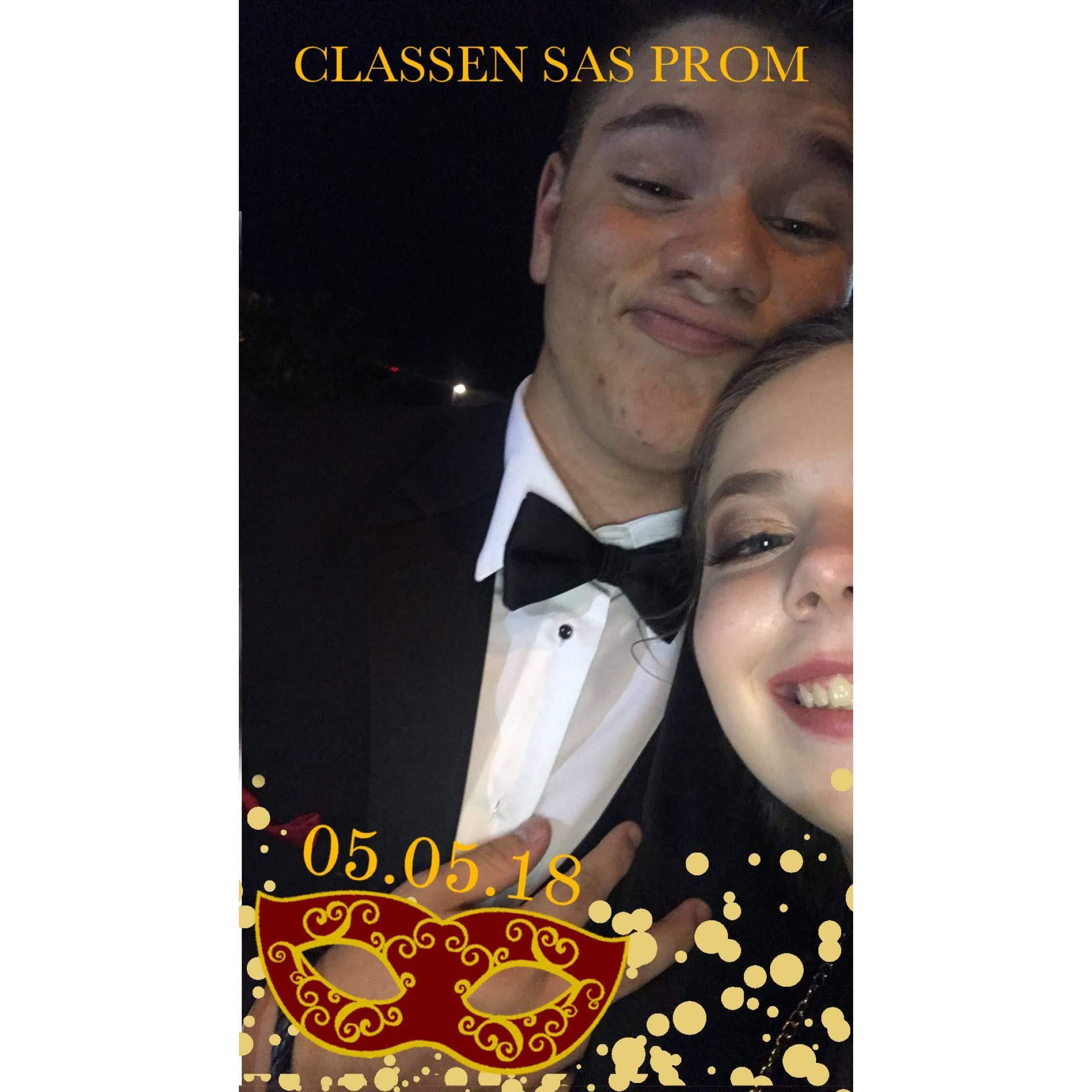 Junior year prom!