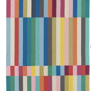 HALVED Rug, flatwoven - handmade multicolor 5 ' 7 "x7 ' 10 "