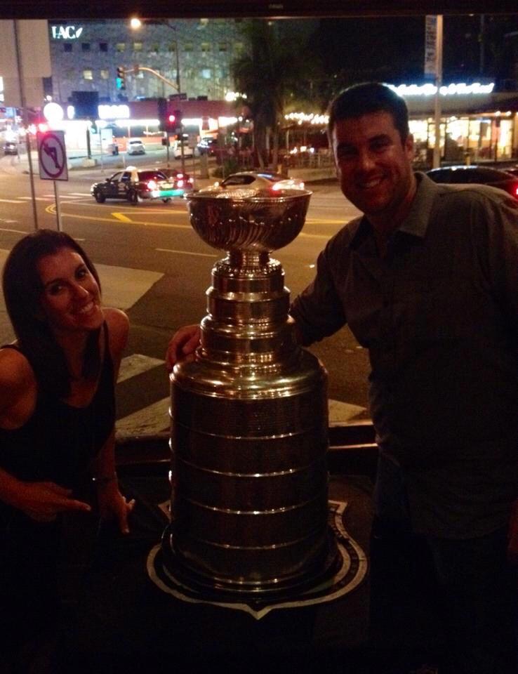 With the Stanley Cup the night it all began