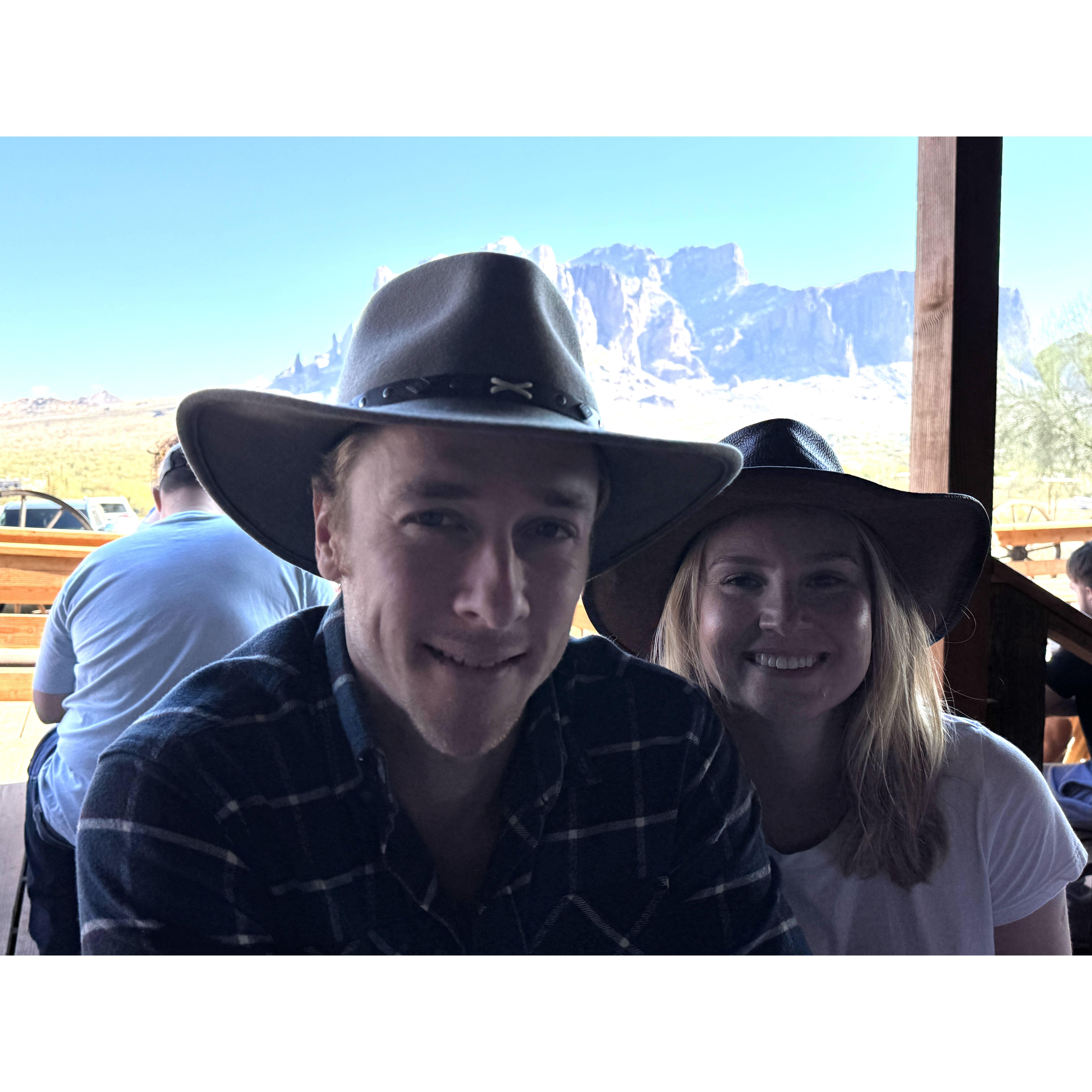 When in Arizona… embrace your inner cowboy