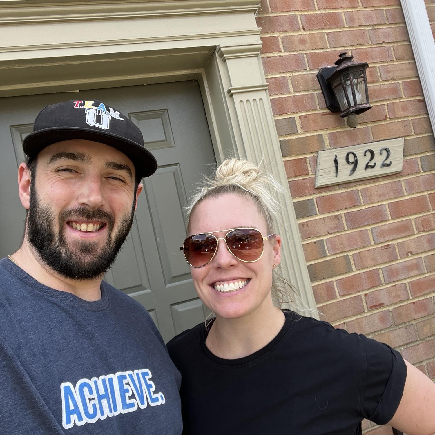 We moved into our first place together in Silver Spring in May of 2023.