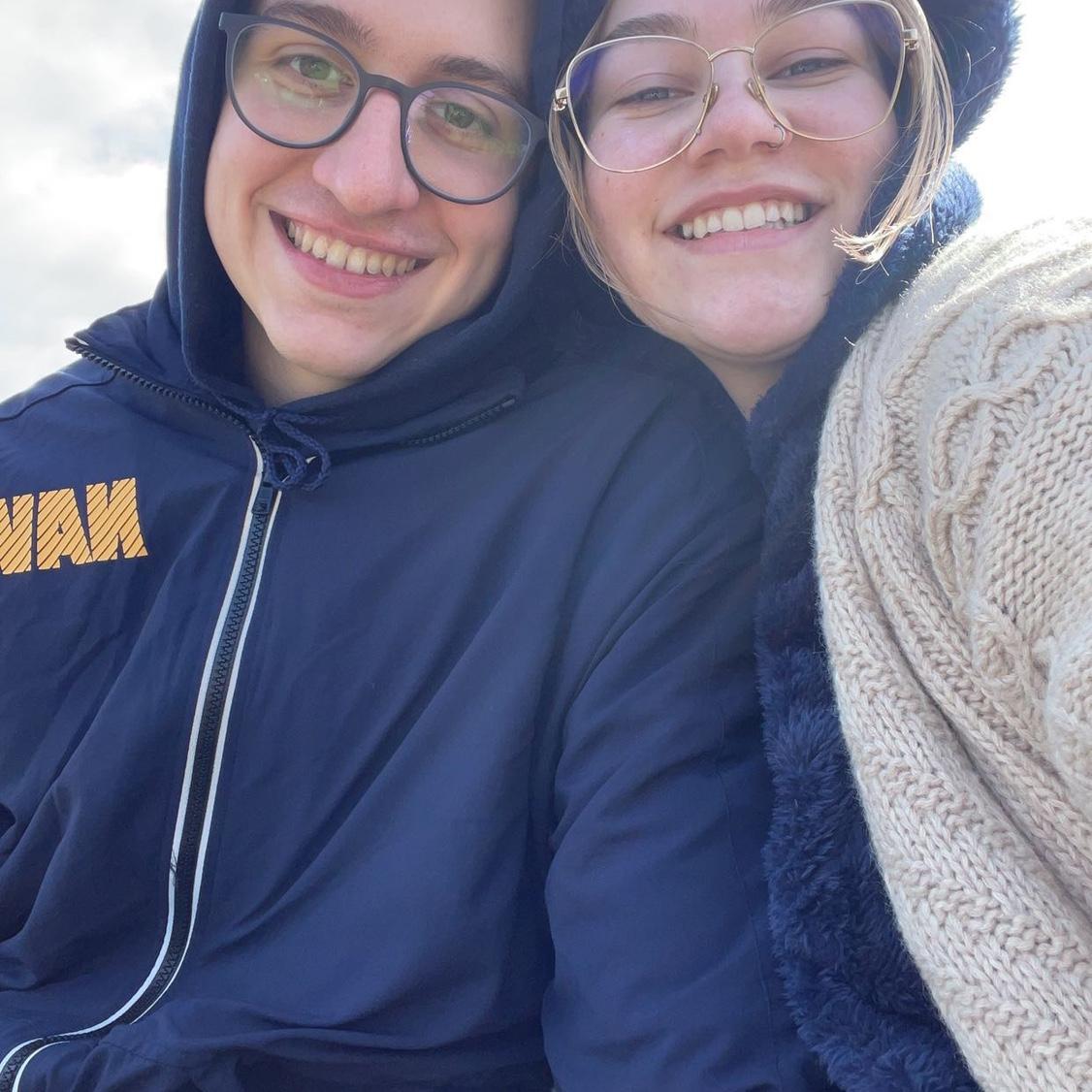 Maddy’s first visit to Lewis at DLI in Monterey, CA.  only 100 miles distance now! March 2023