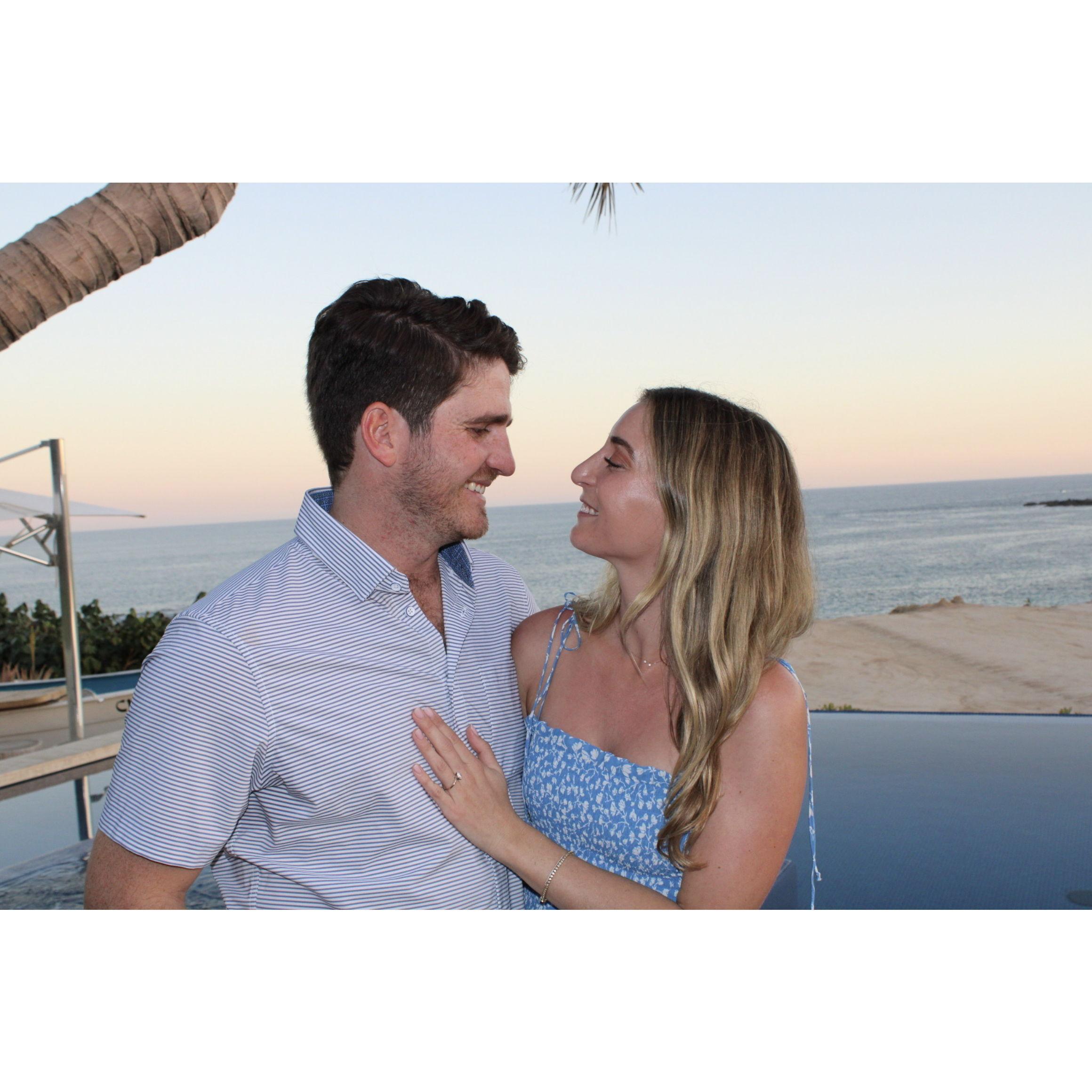 Our engagement in Cabo!