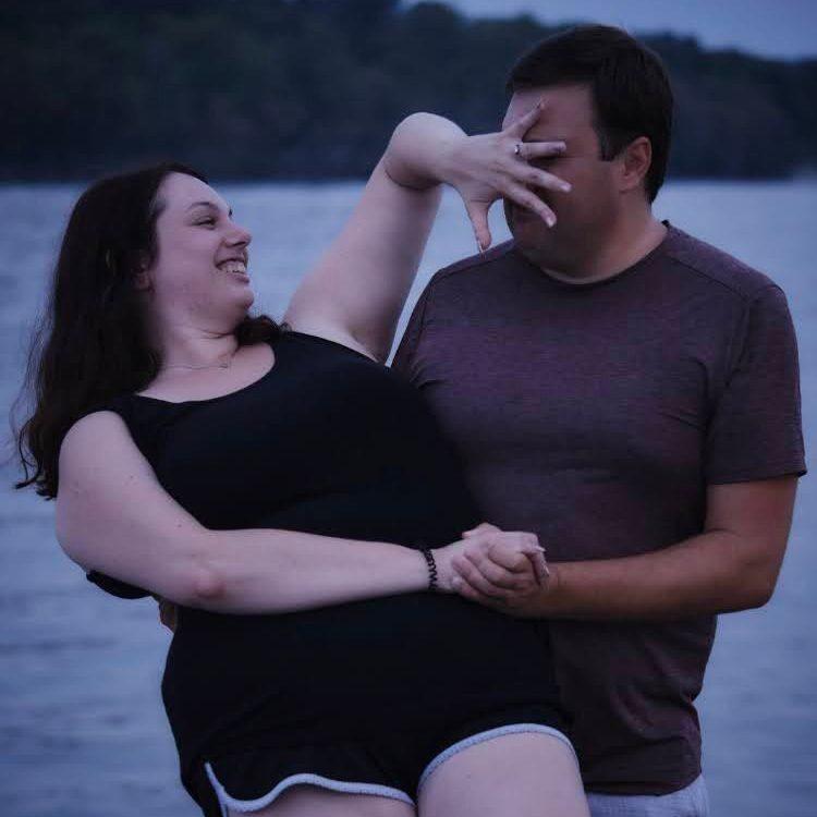 One of Alexis' favorite pictures taken after the proposal