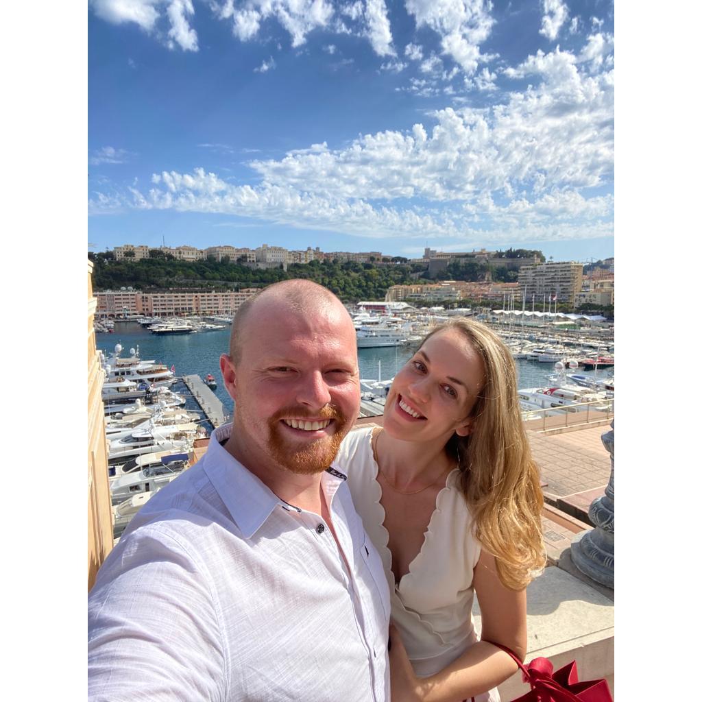 Enjoying the summer in Monaco.
