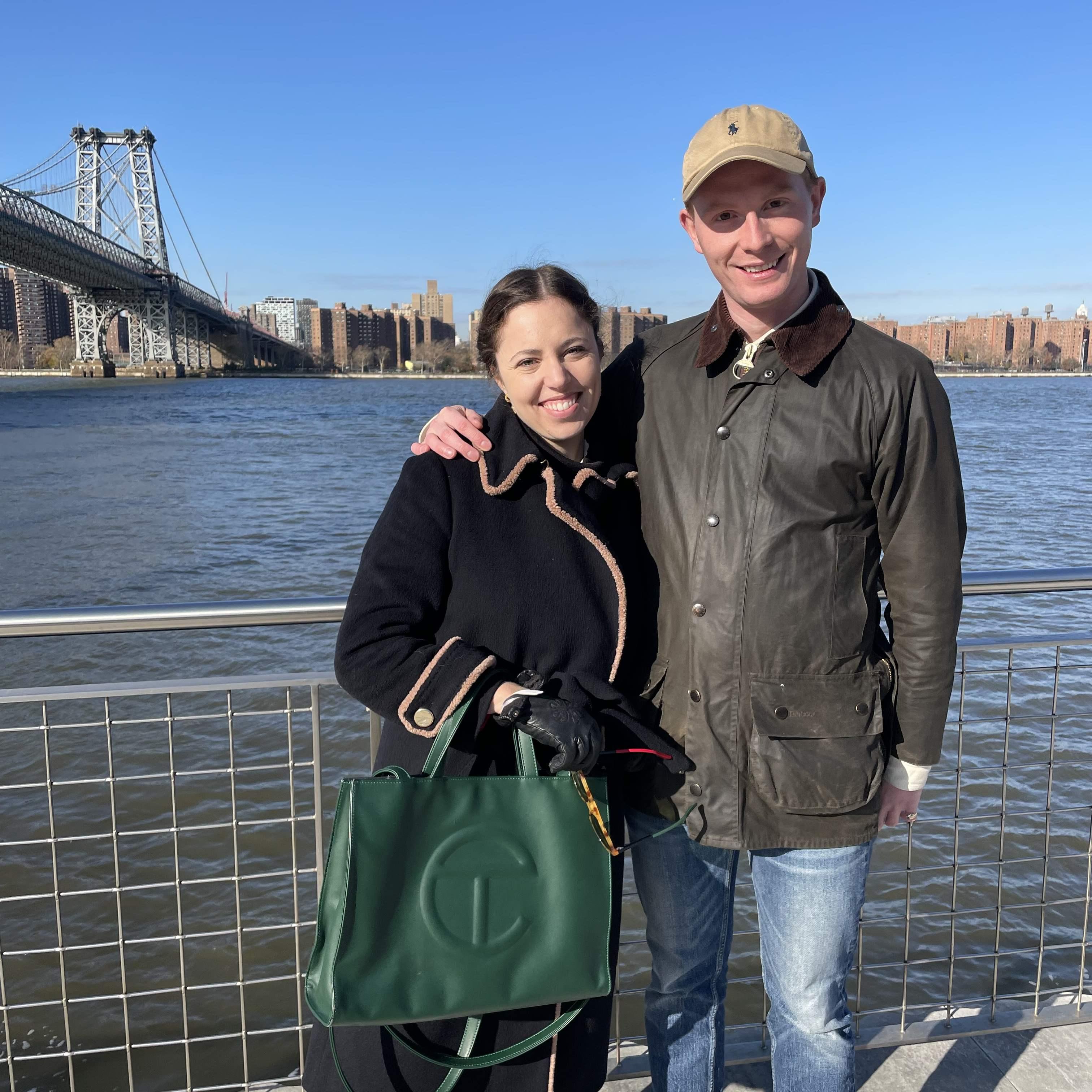 Mads and I in New York City this November