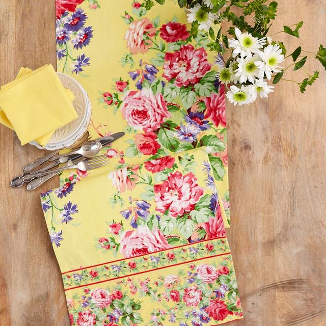 Cottage Rose Runner