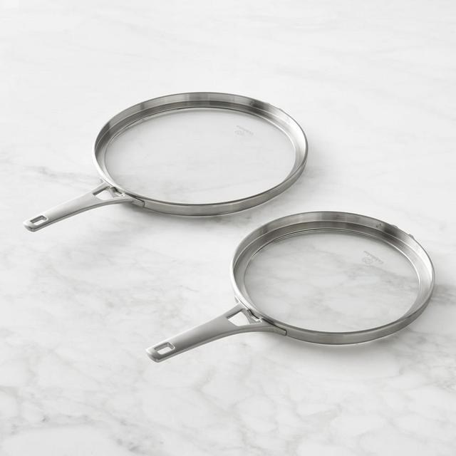 Calphalon Premier Space Saving Fry Pan Lid Set, 8"-10"