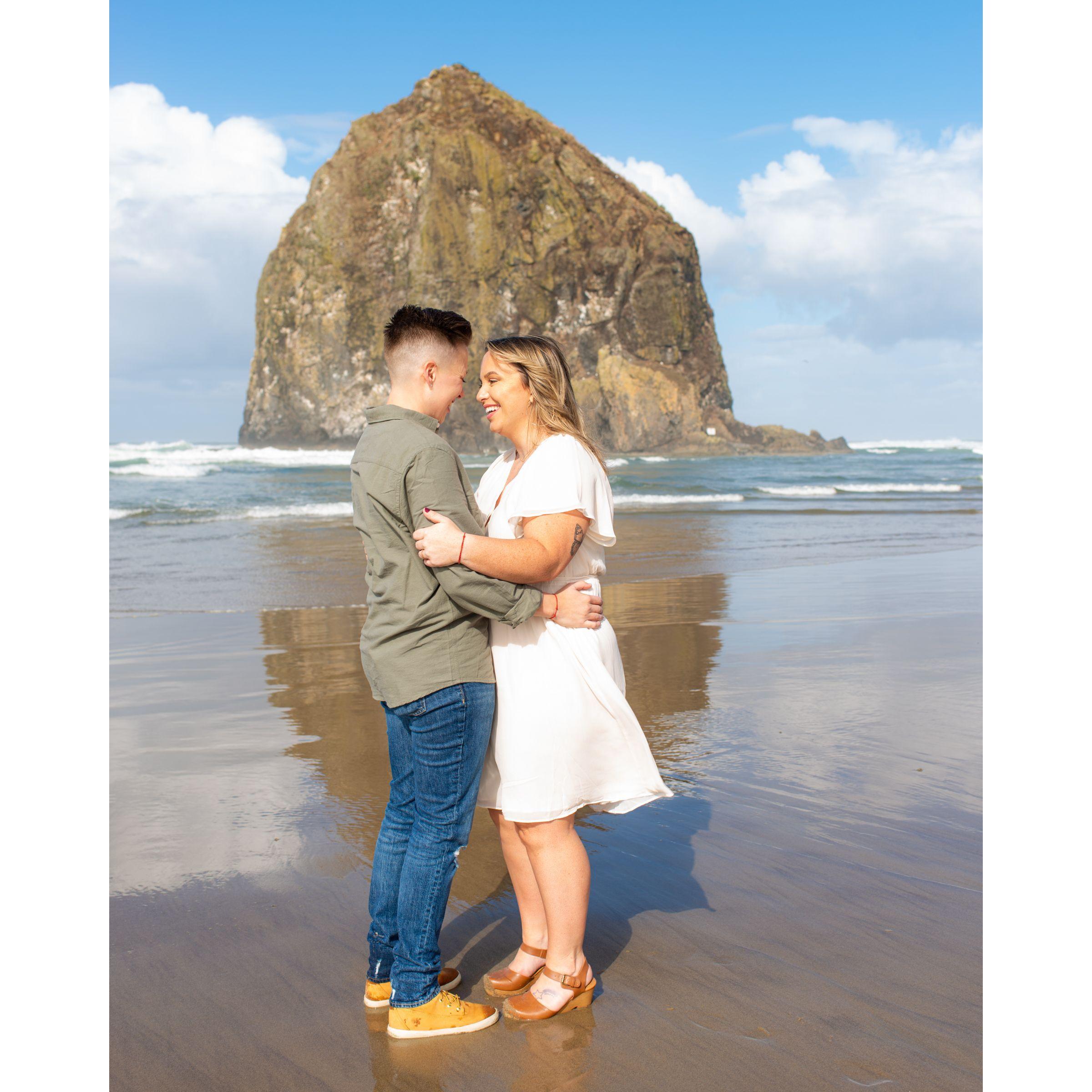 Surprise birthday shoot! Cannon Beach, OR