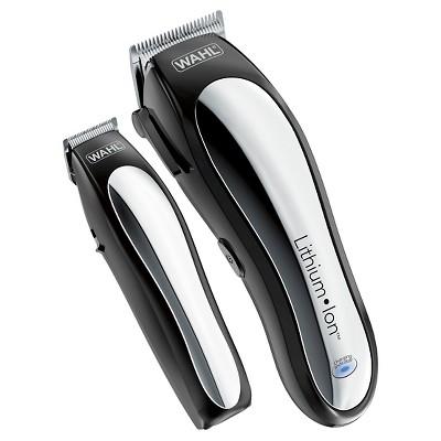 Wahl Lithium Ion Pro Men's Cordless Haircut Kit with Finishing Trimmer & Soft Storage Case-79600-3301