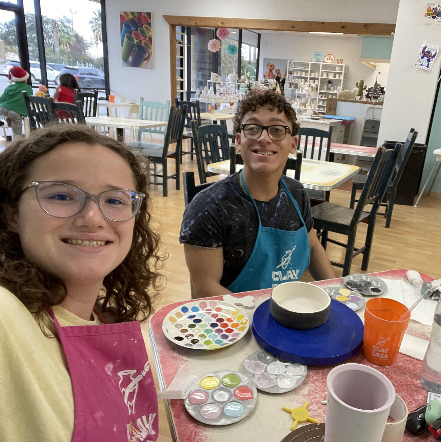 Pottery painting