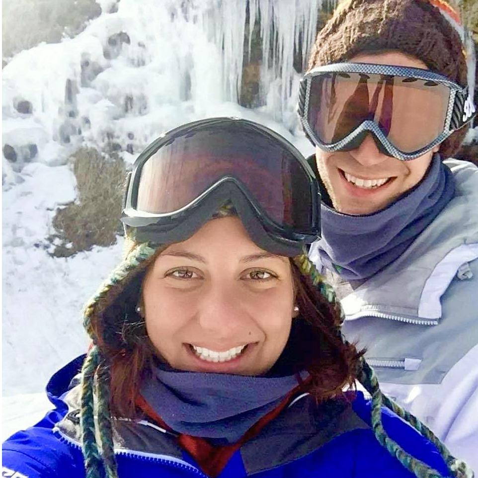 2016 - This was taken at Killington Peak in Vermont, just before we started dating. We both love skiing and snowboarding, but the most fun is laughing at each other when we fall on our faces (duh)