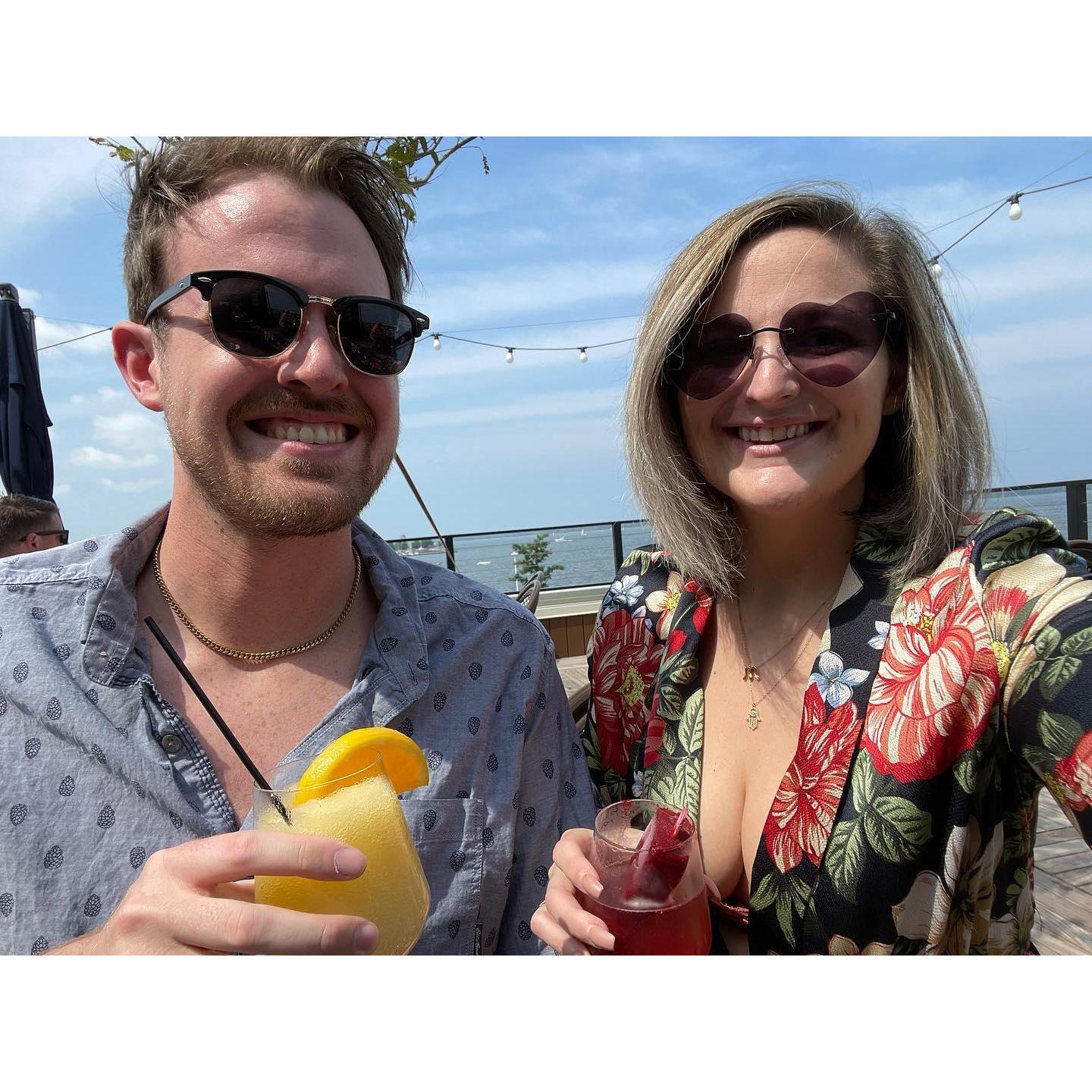 Enjoying an Erie Summer, just like when we first met!