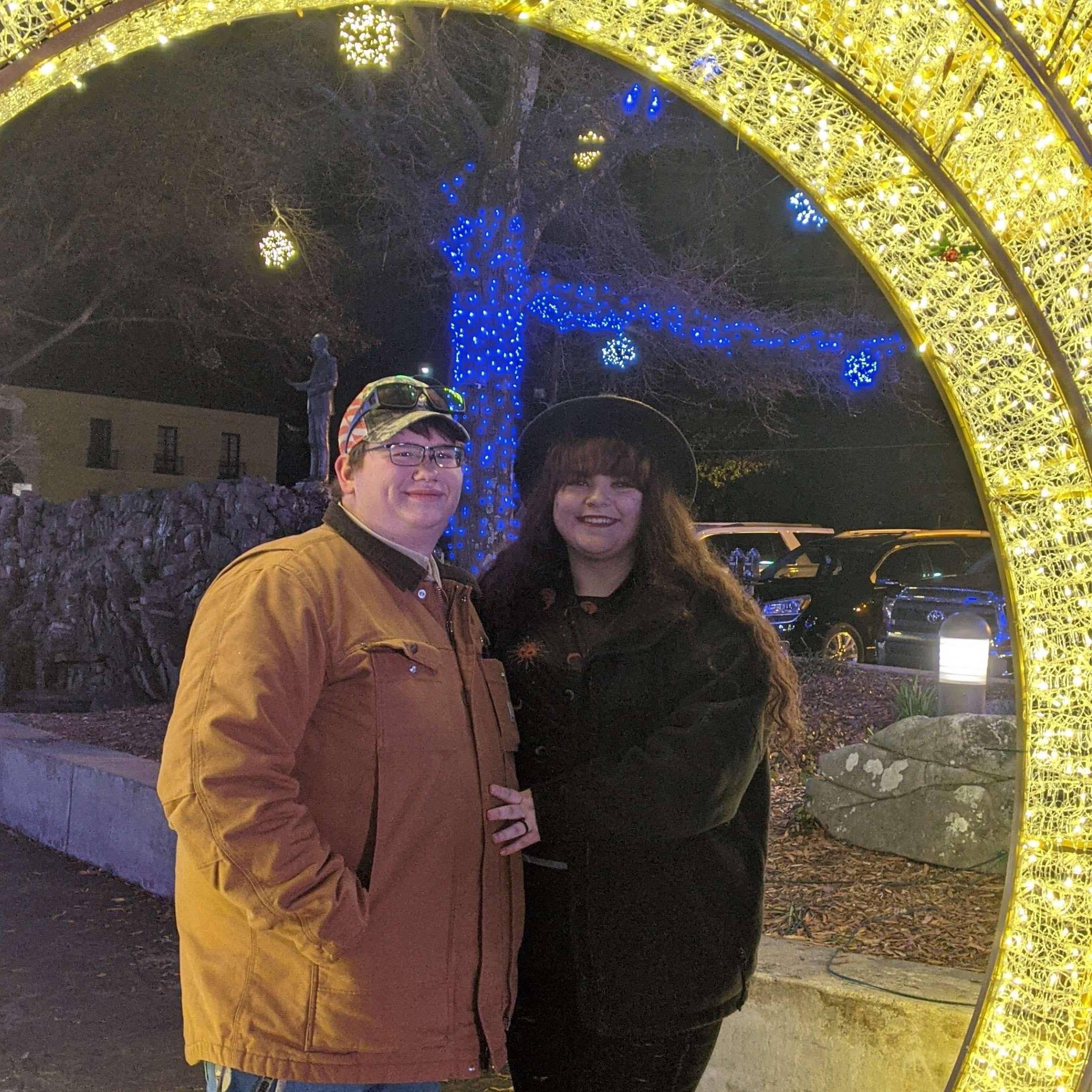 One of our MANY Christmases together