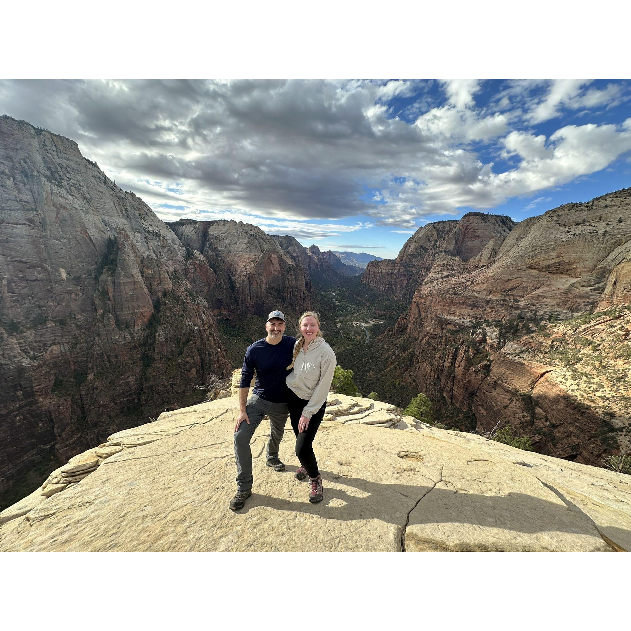 Angel's Landing in Zion National Park