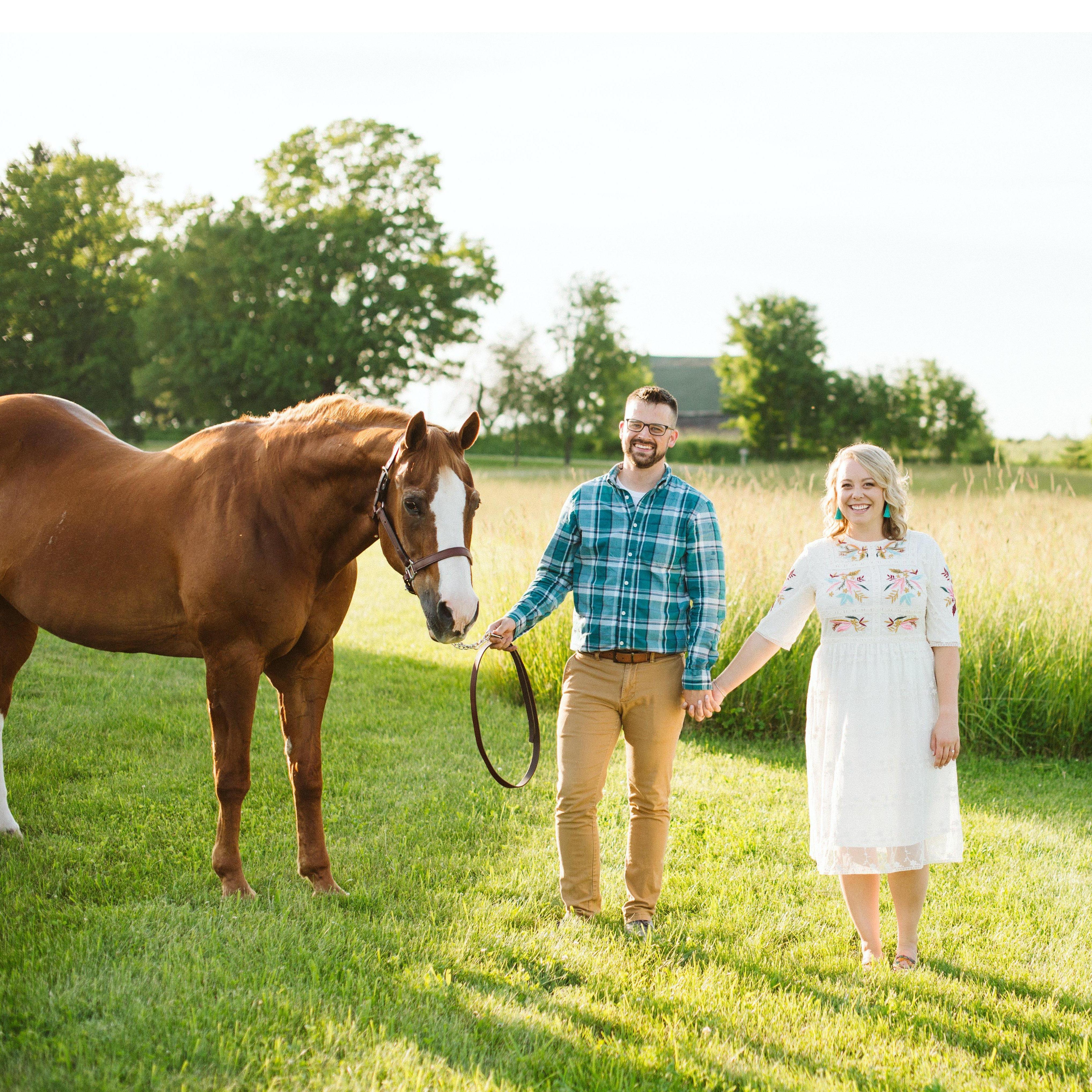 We've enjoyed learning so many new things about each other... (Little-known fact for Sarah's side of the group: Travis even has a horse! Who knew?)