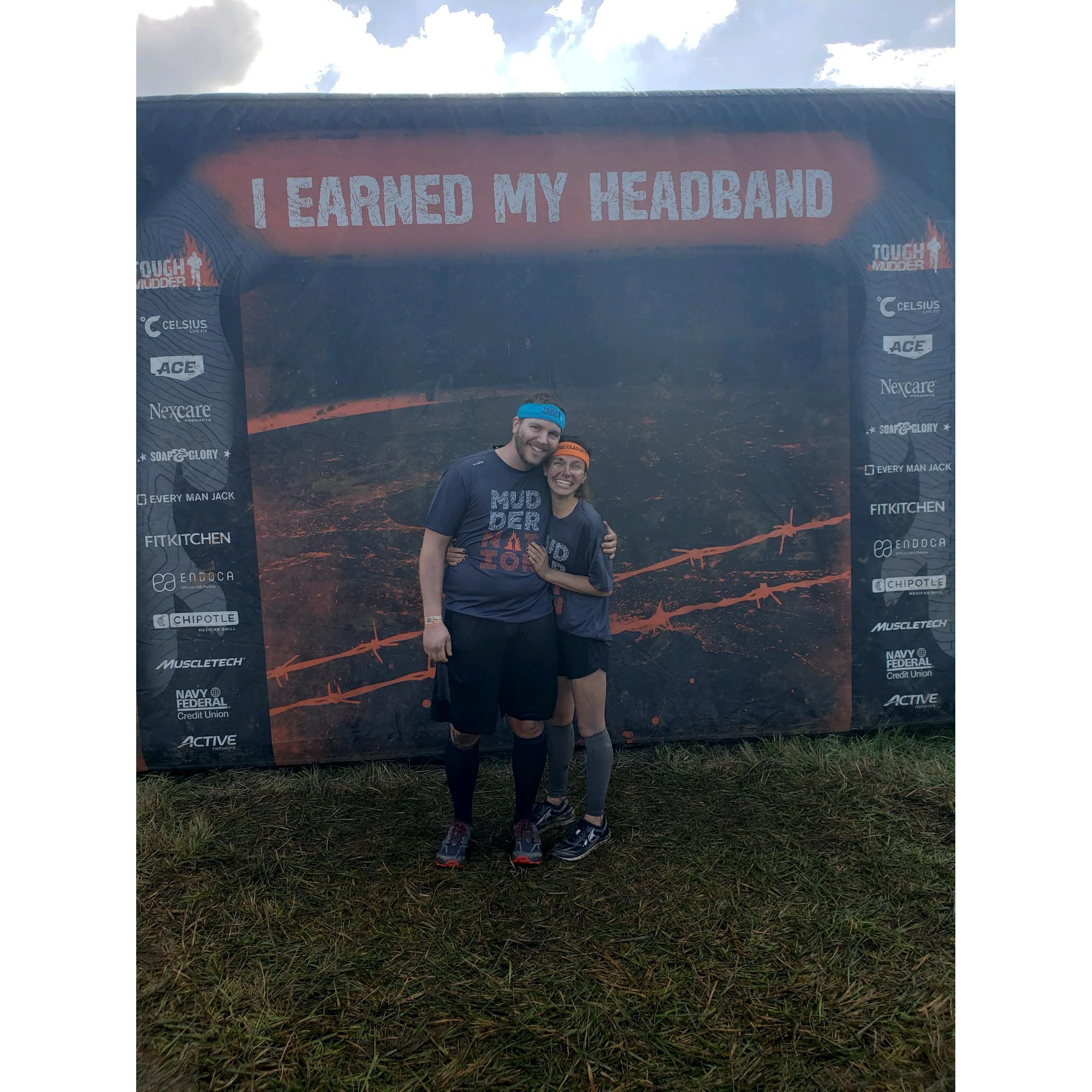 our first tough mudder together