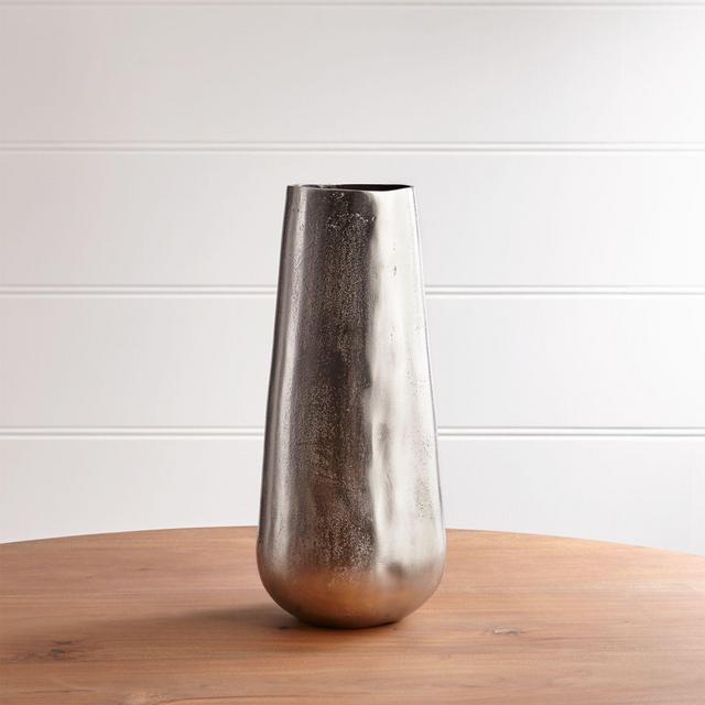 Element Metal Silver Vase