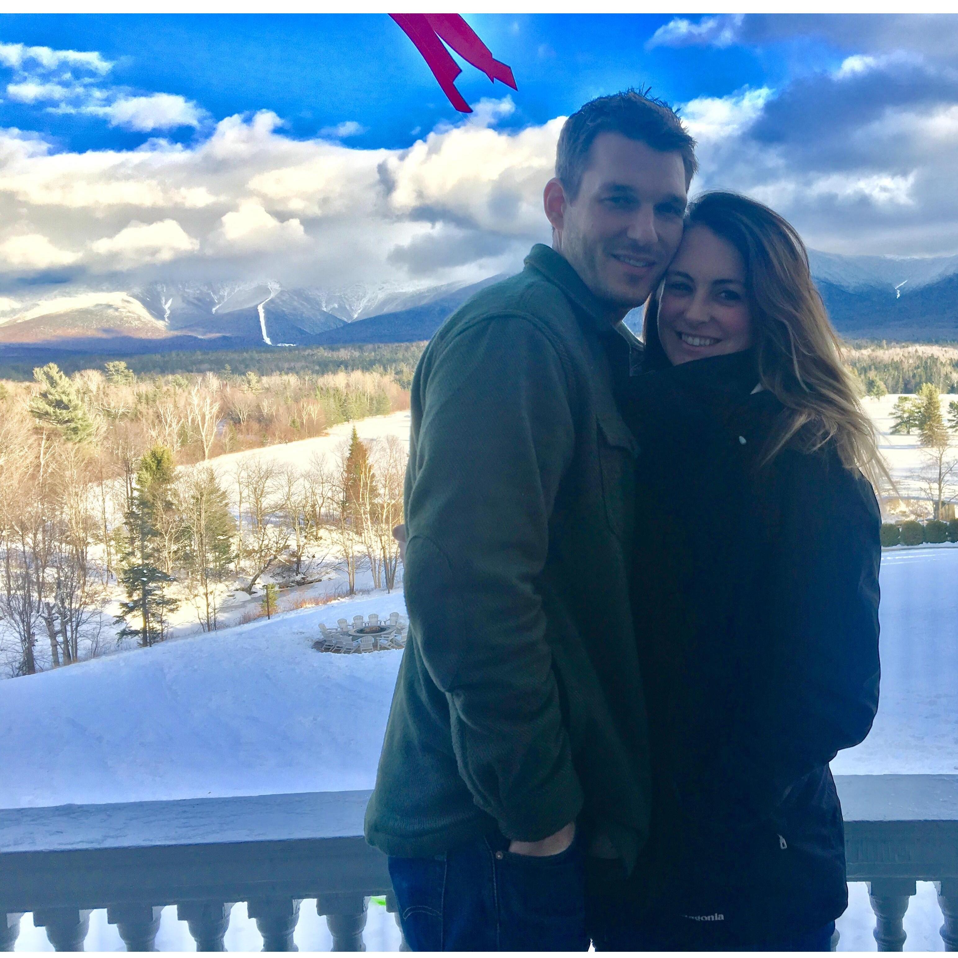 Up at the Mount Washington Hotel