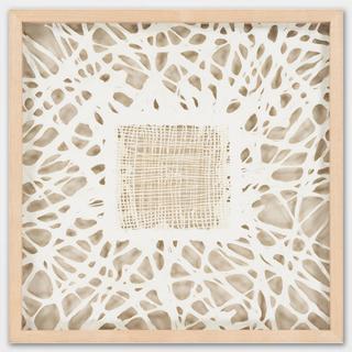 Sandstone Criss Cross Handmade Wall Art