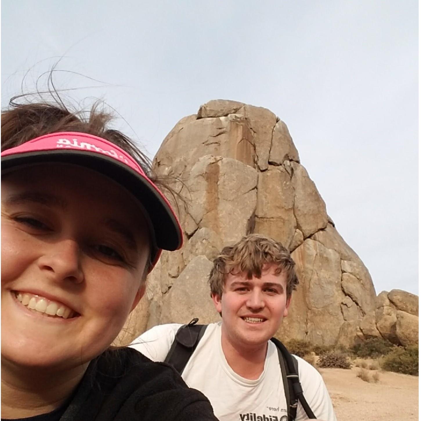 We visited Nicolle's family in Arizona and hiked to the top of Camelback Mountain.
