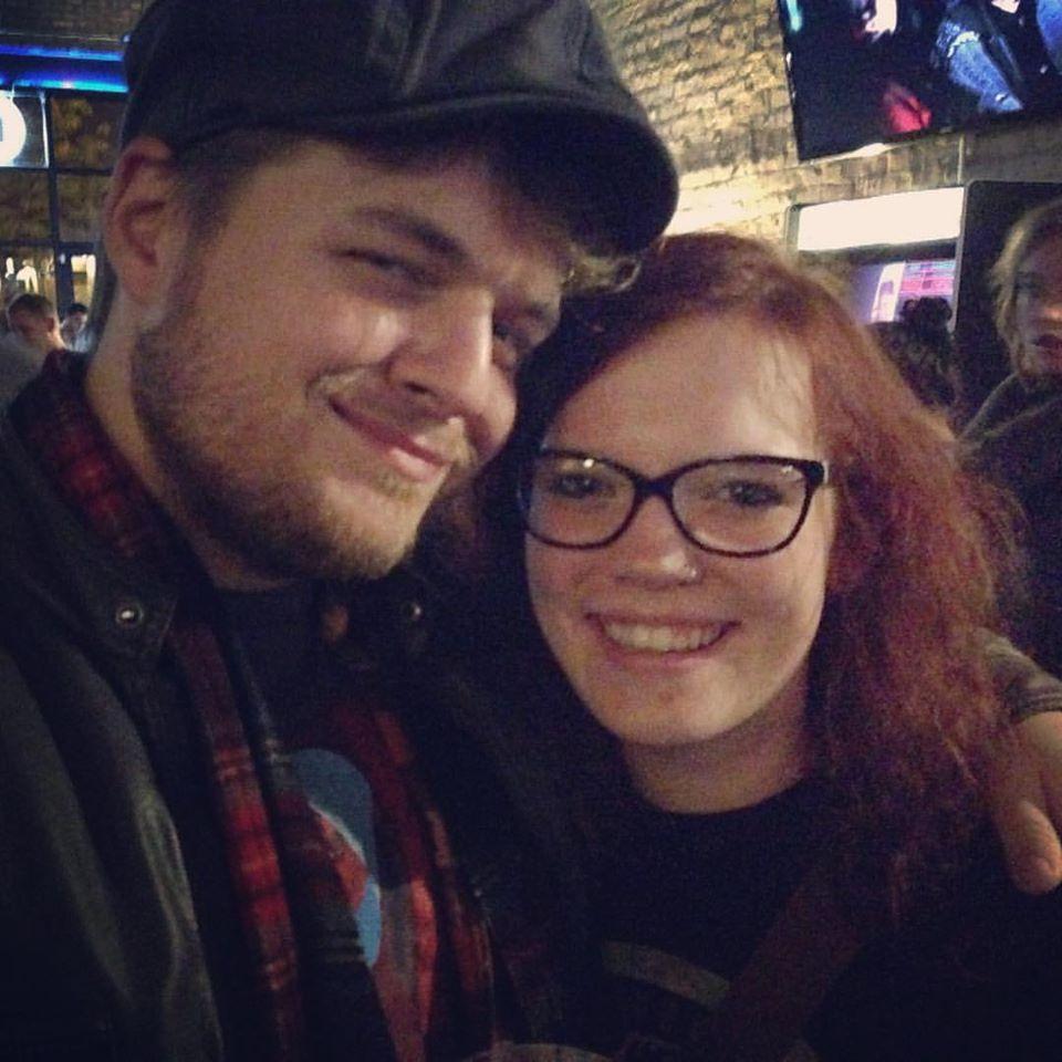 The first photo we ever took together- Wyatt's birthday 2015
