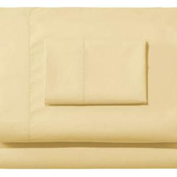280-Thread-Count Pima Cotton Percale Sheet Set KING IN SUNLIGHT