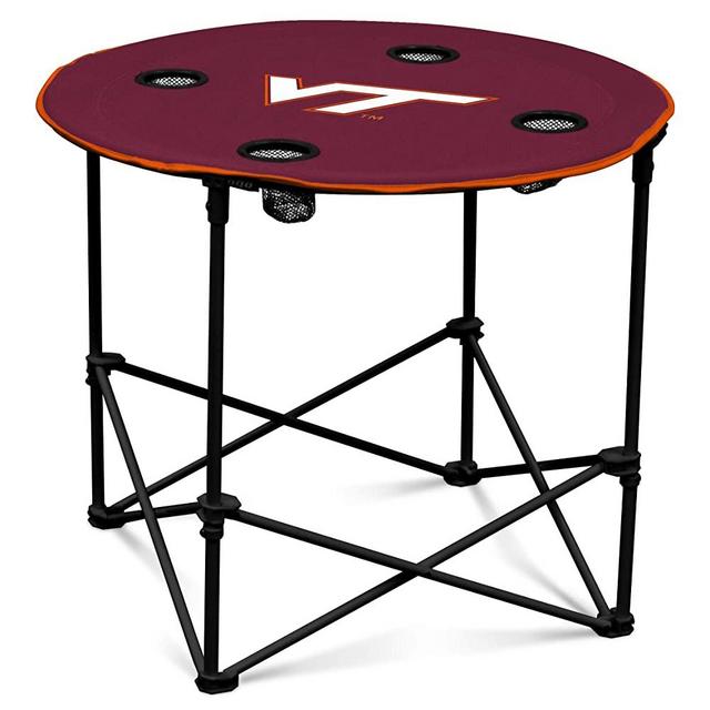 Logo Brands Officially Licensed NCAA Unisex Round Table, One Size, Team Color