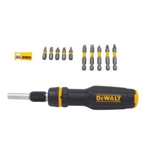 Max Fit Telescoping Ratcheting Multi-bit Screwdriver