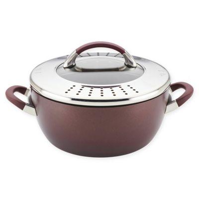Circulon® Symmetry™ 5.5 qt. Casserole with Locking Straining Lid