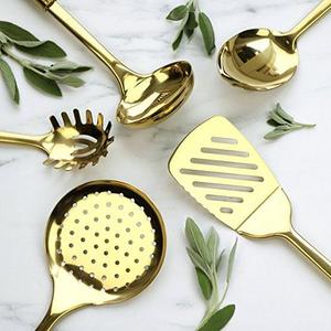 Gold Cooking Utensils