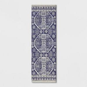 Blue Jacquard Woven Rug - Threshold™
