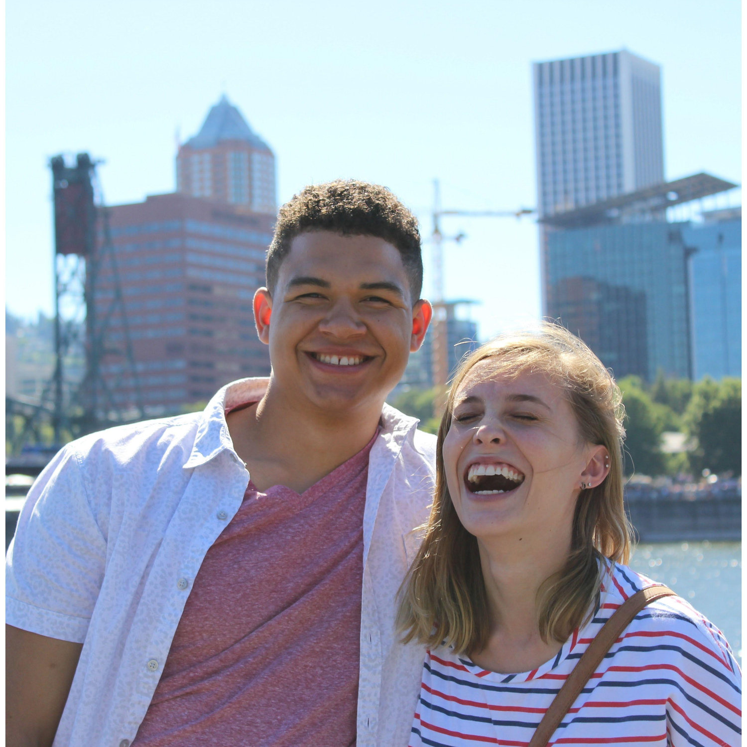 Our first trip together - Portland, 2017